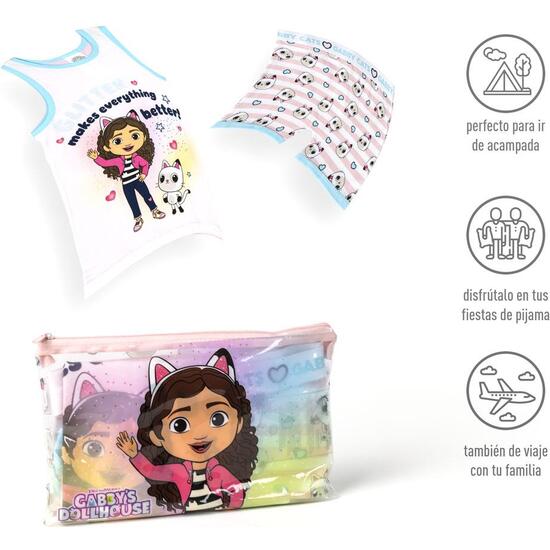 PIJAMA TIRANTES SINGLE JERSEY NECESER GABBY´S DOLLHOUSE image 5