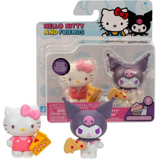 PACK 2 FIGURAS HELLO KITTY & FRIEND image 1