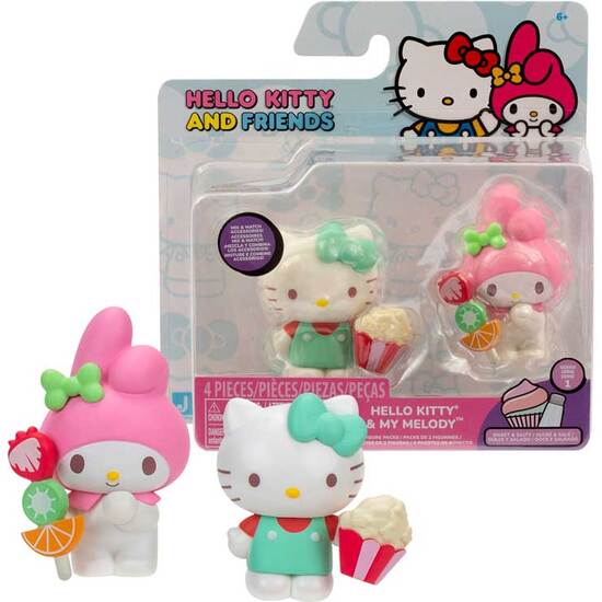 PACK 2 FIGURAS HELLO KITTY & FRIEND image 3