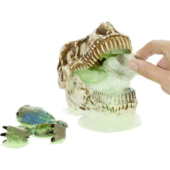 DINOSAURIO GROSSMOS CON ESPUMA Y SLIME. ENCUENTRA LAS PIEZAS ENTRE SLIME Y CONSTRUYE TU DINOSAURIO 10 CM - MODELOS SURTIDOS image 5