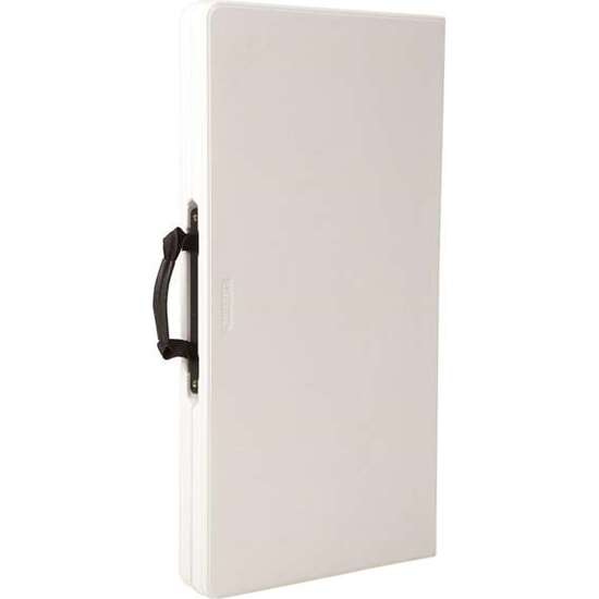 MESA CUADRADA PLEGABLE POR LA MITAD BLANCA LIFETIME80273-LIFETIME MESA CUADRADA PLEG. MITAD BLANCA 86X86X74CM - MODELOS SURTIDOS image 1