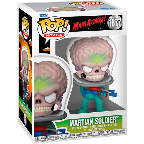 FIGURA POP MARS ATTACKS MARTIAN SOLDIER image 1