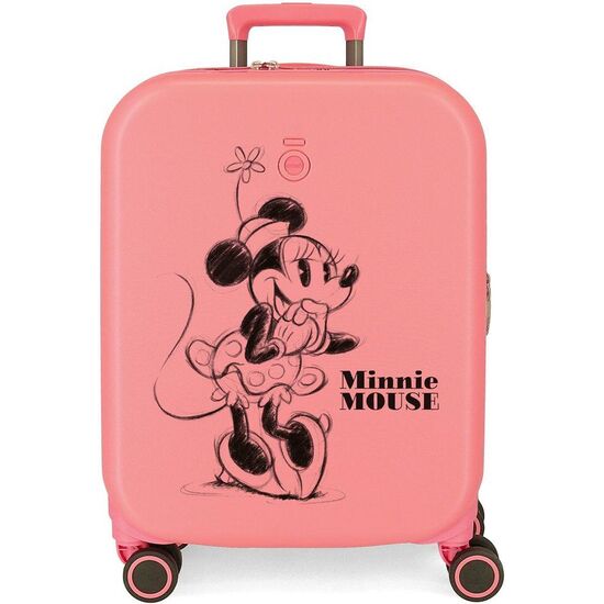 MALETA TROLLEY ABS HAPPINESS MINNIE DISNEY 55CM image 0