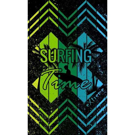 TOALLA 100X170 JACQUARD TERC.SURFME VERDE image 0