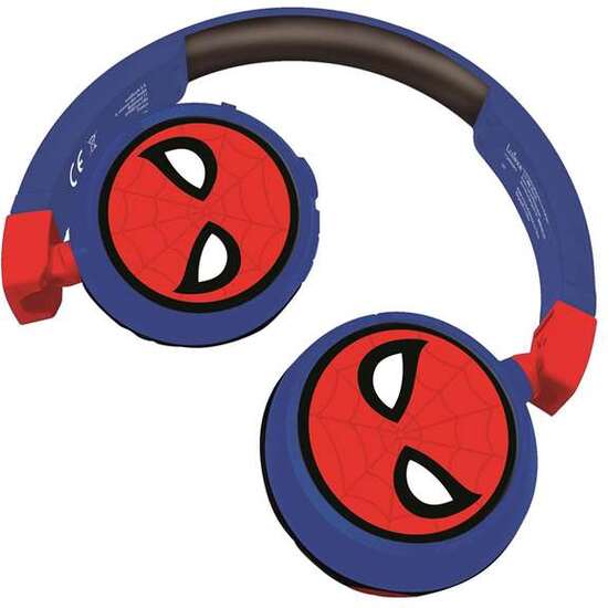 CASCOS INALÁMBRICOS BT CONFORT PARA NIÑOS CON POTENCIA SONORA LIMITADA - SPIDER MAN image 0
