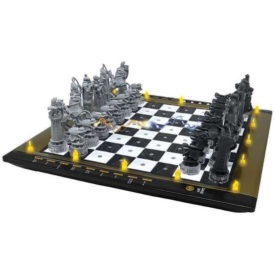 JUEGO DE AJEDREZ ELECTRÓNICO DE HARRY POTTER CON LUCES image 0