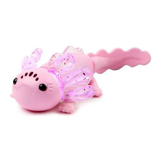FIGURA PEZ FINGERLINGS AXOLOTL NADADOR MÁS DE 50 SONIDOS Y REACCIONES MÁGICAS. EN EL AGUA SE ILUMINA Y NADA image 2