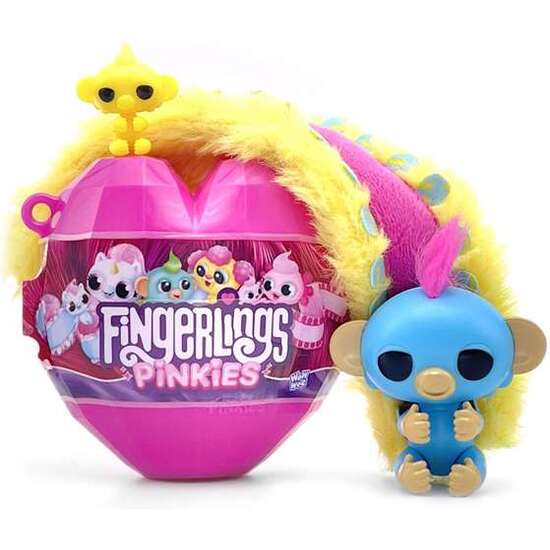MASCOTA PINKIES PERSONAJES, DEL TAMAÑO DE TU MEÑIQUE. LA COLA SE CONVIERTE EN PULSERA Y ESCONDE UN MINI BESTIE - MODELOS SURTIDOS image 0