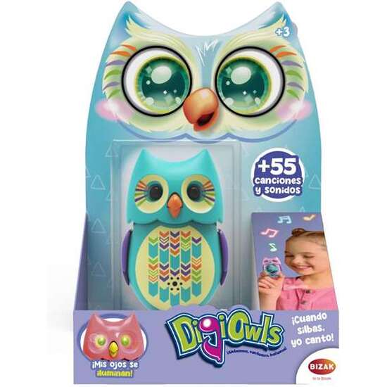 MASCOTA INTERACTIVO BÚHO DIGIOWL SURTIDO, MÁS DE 50 SONIDOS, OJOS BRILLAN EN LA OSUCURIDAD  - MODELOS SURTIDOS image 4