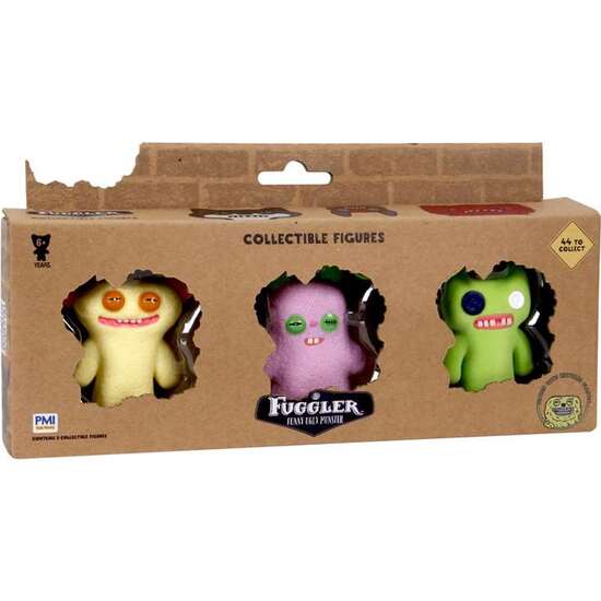 FIGURA FUGGLER PACK DE 3 FIGURAS - MODELOS SURTIDOS image 0