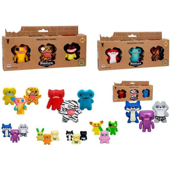 FIGURA FUGGLER PACK DE 3 FIGURAS - MODELOS SURTIDOS image 2