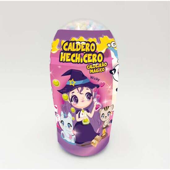 MASCOTA ENCANTADA - CALDERO HECHICERO. MEZCAL ALS BOLAS CON EL SLIME Y TENDRÁS TU CONJURO. 4 GATITOS DIFERENTES image 1