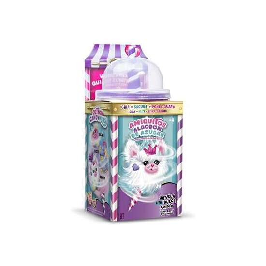 JUEGO AMIGUITOS ALGODÓN DE AZÚCAR.GIRA Y AGITA EL CONO, DESCUBRIRÁS UN PELUCHE AL QUE PEINAR, Y CUSTOMIZAR image 2