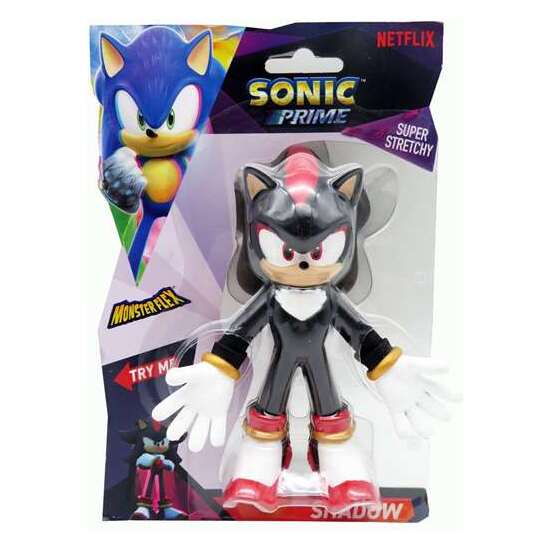FIGURA SONIC MONSTERFLEX, ESTIRA Y RETUERCE 14 CM image 2