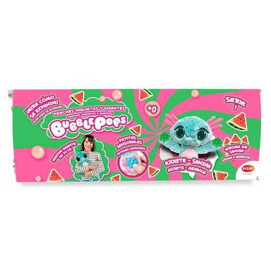 CHICLE GIGANTE BUBBLE POPS, UNA VEZ LO ABRES SE CONVIERTE EN UN PELUCHE GIGANTE DE PATAS SENSORIALES image 1