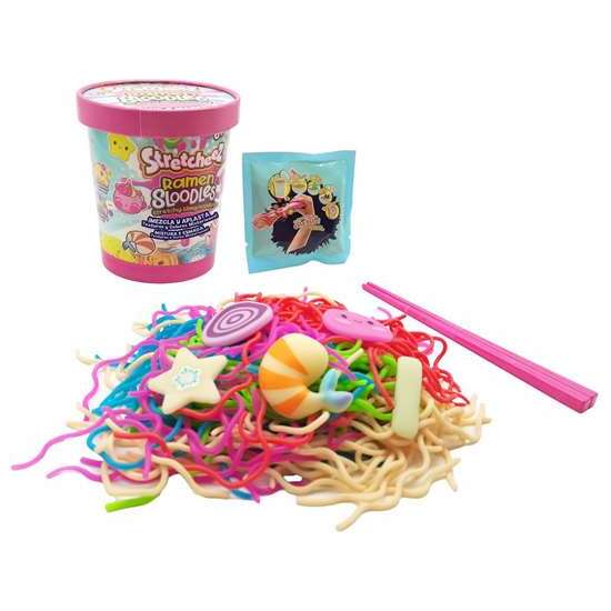 JUEGO RAMEN NOODLES, MEZCLA EL POLVO CON AGUA Y SE TRANSFORMA EN SLIME DE COLORES  - MODELOS SURTIDOS image 0