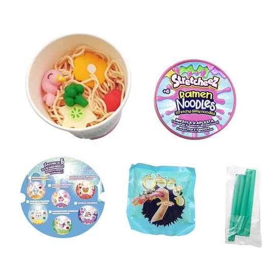 JUEGO RAMEN NOODLES, MEZCLA EL POLVO CON AGUA Y SE TRANSFORMA EN SLIME DE COLORES  - MODELOS SURTIDOS image 4