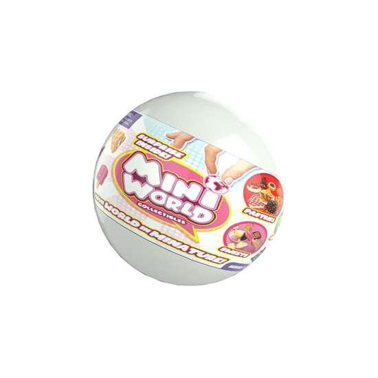 CAPSULA MINI WORLD CAPRICHOS, ESCONDEN DULCES, BEBIDAS Y COMIDAS RAPIDAS image 1
