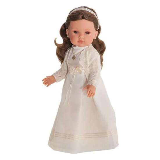MUÑECA BELLA COMUNIÓN MORENA 45 CM image 0