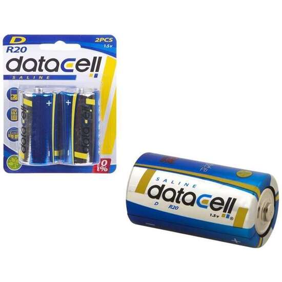 PILAS R20/D1.5 V (BLISTER2 PILAS) - DATACELL image 0