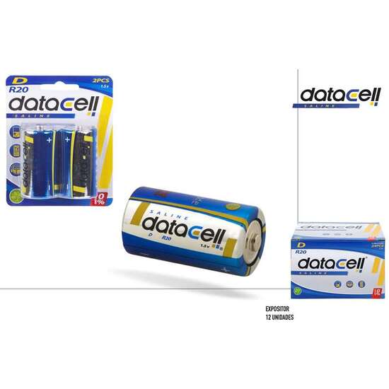 PILAS R20/D1.5 V (BLISTER2 PILAS) - DATACELL image 3