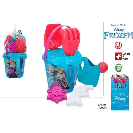 FROZEN-SET CUBO PLAYA IML D18CM+CED+PA+RA+2 MO-DISP 16 image 0