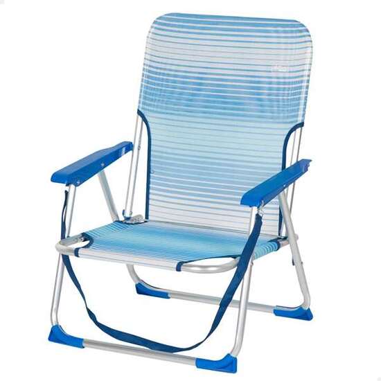 SILLA PLEGABLE ALU FIJA 44X35X72CM C/CINTA-TEXTILENO-MALLORC image 0