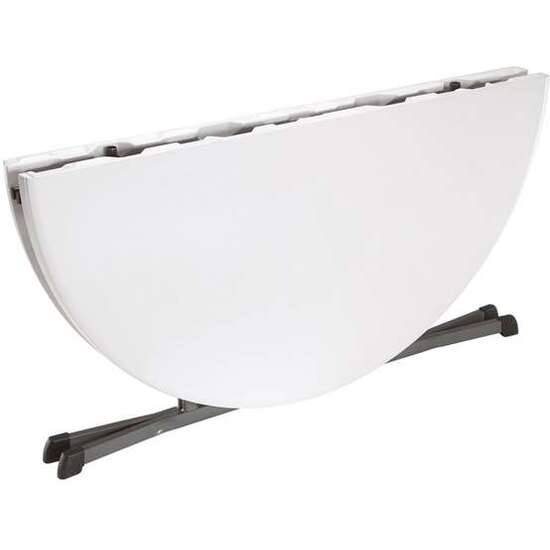 MESA REDONDA PLEGABLE POR LA MITAD LIFETIME D152 CM - MODELOS SURTIDOS image 2
