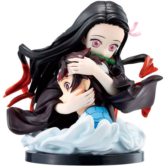 FIGURA ICHIBANSHO TANJIRO KAMADO & NEZUKO KAMADO LOCUS DEMON SLAYER KIMETSU NO YAIBA 15CM image 0