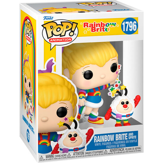 FIGURA POP LA TIERRA DEL ARCOIRIS RAINBOW BRITE AND SPRITE image 0