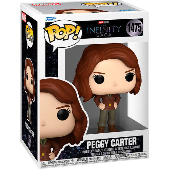 FIGURA POP MARVEL INFINITY SAGA PEGGY CARTER image 0