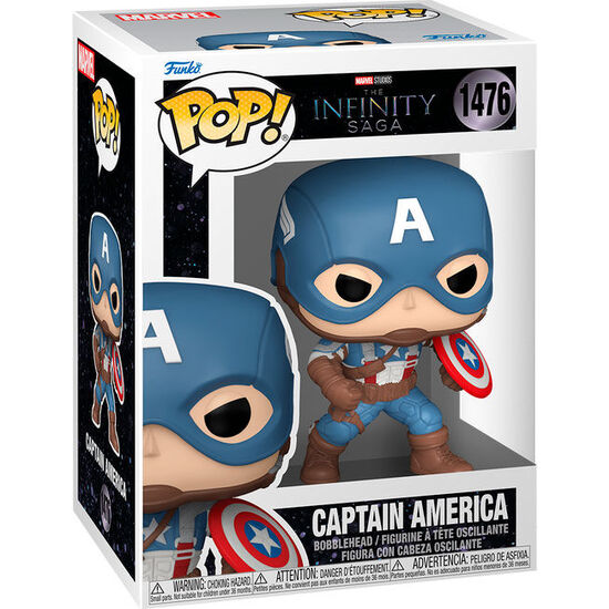 FIGURA POP MARVEL INFINITY SAGA CAPITAN AMERICA image 0