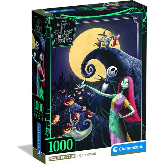 PUZZLE PESADILLA ANTES DE NAVIDAD DISNEY 1000PZS image 1