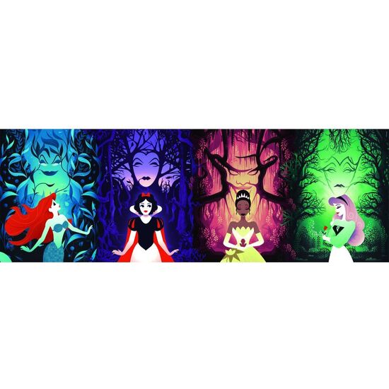PUZZLE PANORAMA PRINCESAS DISNEY 1000PZS image 0