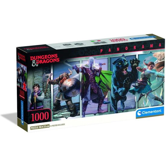 PUZZLE PANORAMA DRAGONES Y MAZMORRAS 1000PZS image 1
