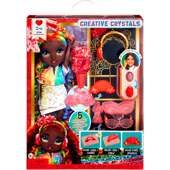 MUÃ±ECA IRIS CRYSTAL FASHION RAINBOW HIGH image 0