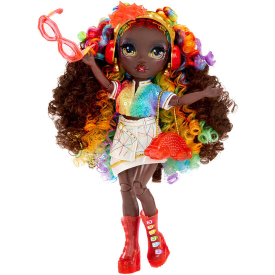 MUÃ±ECA IRIS CRYSTAL FASHION RAINBOW HIGH image 3