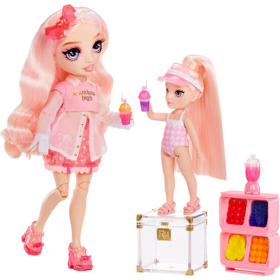 PLAYSET + MUÃ±ECA LITTLE POOL DAY WITH BLUSH RAINBOW HIGH image 2