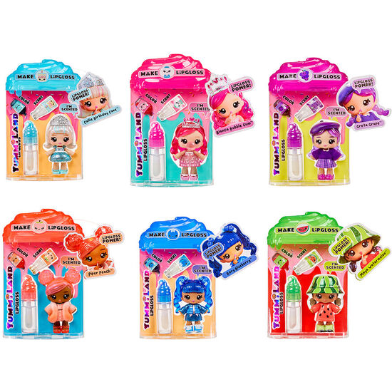 MUÃ±ECA MINI + BRILLO DE LABIOS YUMMILAND SURTIDO image 0