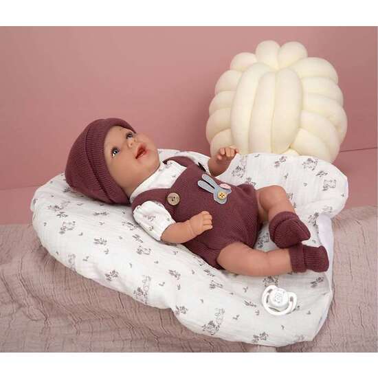 MUÑECA ELEGANCE 35 CM GADI GRANATE C/COJIN (MUÑECO DE PESO) image 0