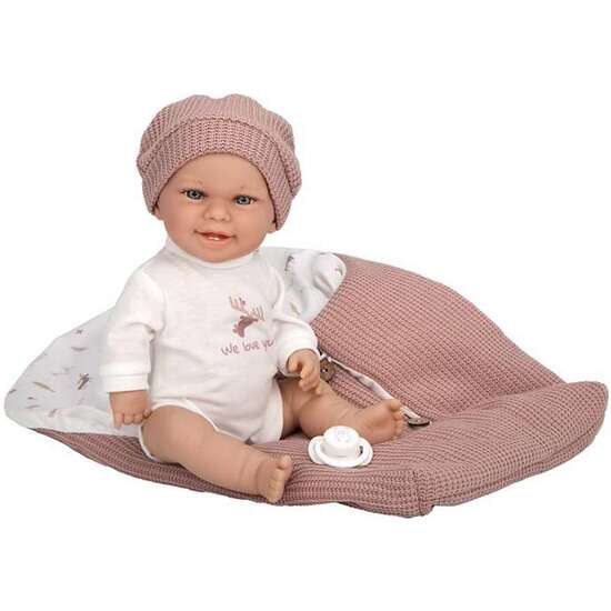 MUÑECA ELEGANCE 33 CM BABYTO ROSA C/NANA (CUERPO VINYL, SEXO NIÑA) image 1