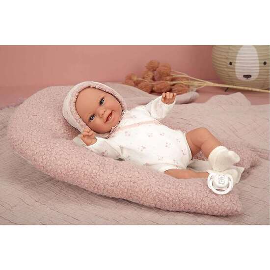 MUÑECA ELEGANCE 35 CM BABYTO ROSA C/ COJIN (MUÑECO DE PESO) image 0