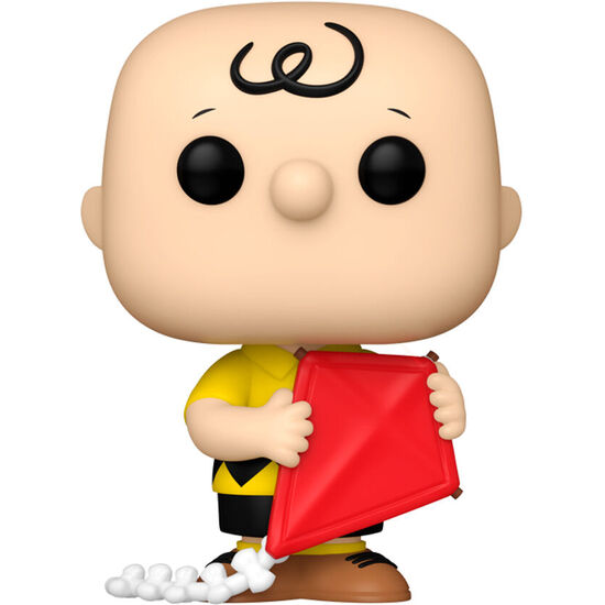 FIGURA POP SNOOPY CHARLIE BROWN WITH KITE image 1