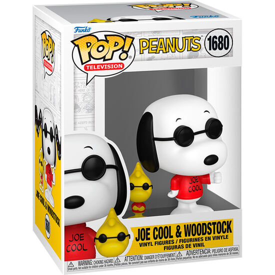 FIGURA POP SNOOPY JOE COOL & WOODSTOCK image 0