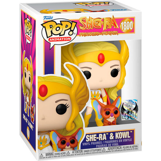 FIGURA POP SHE-RA PRINCESA DEL PODER SHE-RA &#38; KOWL image 0