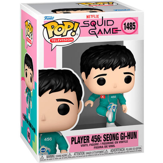 FIGURA POP EL JUEGO DEL CALAMAR PLAYER 454 SEONG GI-HUN image 1