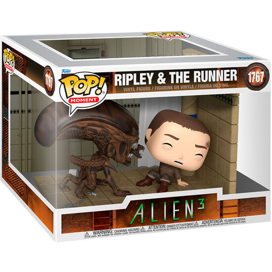FIGURA POP MOMENT ALIEN 3 RIPLEY & THE RUNNER image 0