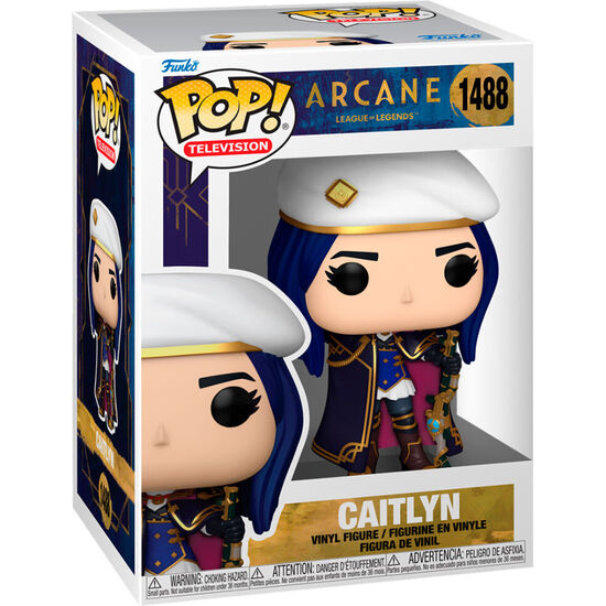 FIGURA POP LEAGUE OF LEGENDS POP ARCANE CAITLYN image 0