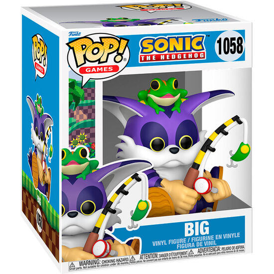 FIGURA POP SUPER SONIC THE HEDGEHOG BIG image 0