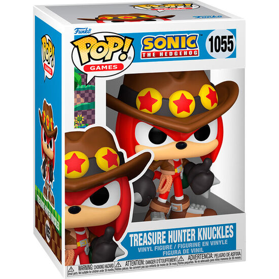 FIGURA POP SONIC THE HEDGEHOG TREASURE HUNTER KNUCKLES image 0